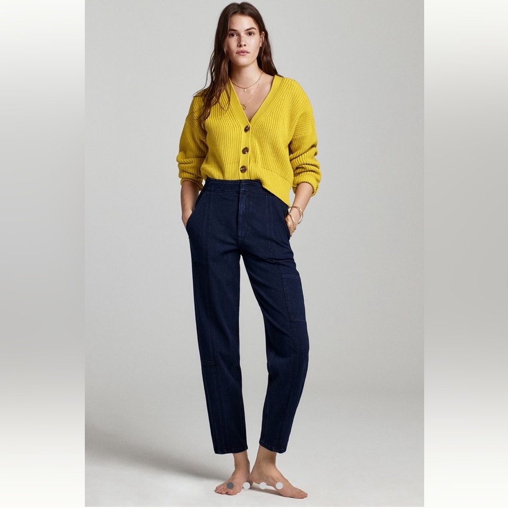 Anthropologie Pilcro High Rise Relaxed Jogger Jeans 28 Petite NWT
